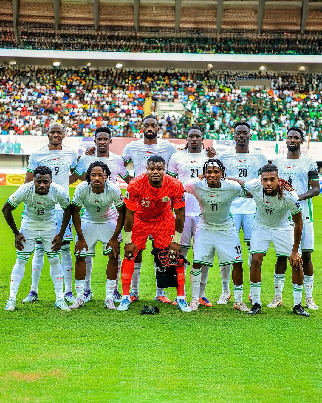INigeria ethubeni lesibili kowokuhlungela indebe yomhlaba