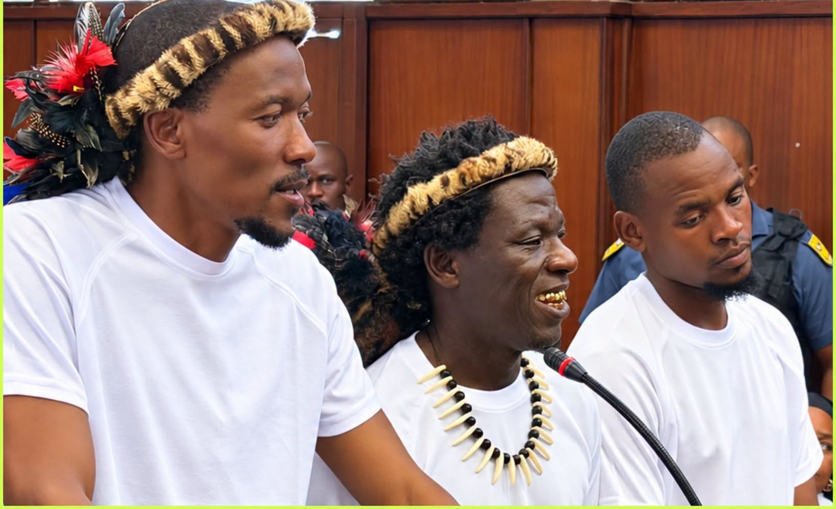 Kuconywa ubuqhawe kubaholi  beMarch and March ngokumela amalungu abhekene namacala